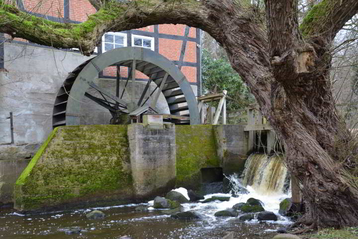 Wassermühle Stuckenborstel zwischen Sottrum und Ottersberg